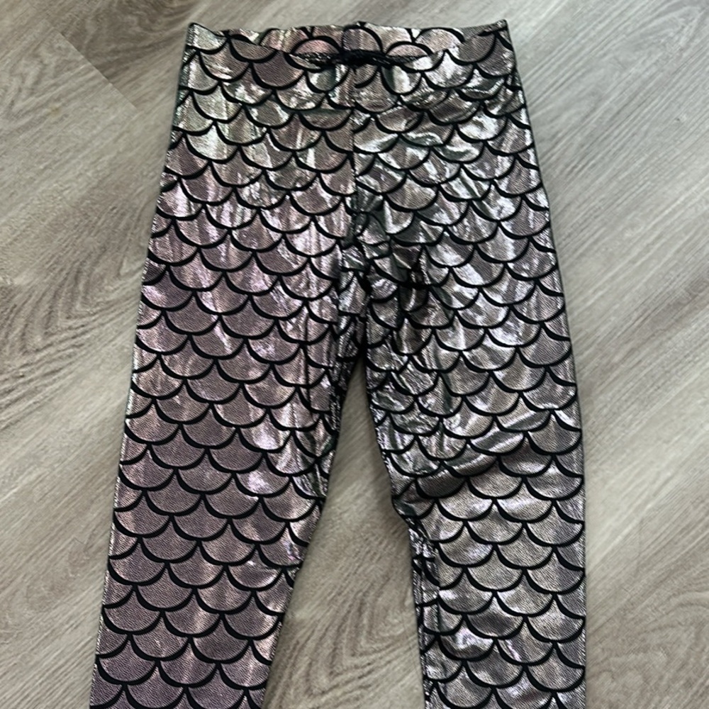 Mermaid Scale Kids Leggings
